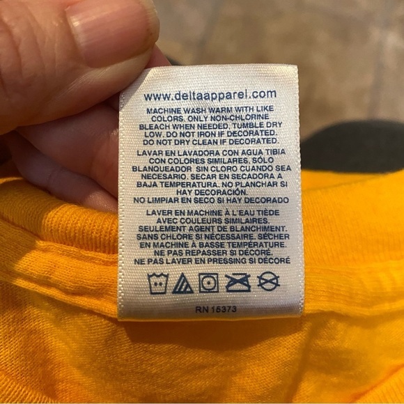 Vintage GALAXY L.A. vs. Cochivas USA Yellow Soccer T-Shirt Size Medium - Picture 8 of 8